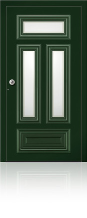 windoor24 Beispieltür: CLASSICA Paris in Villa Ausführung, Hautüren Aluminium Bremen, Aluminium-Haustüren Bremen